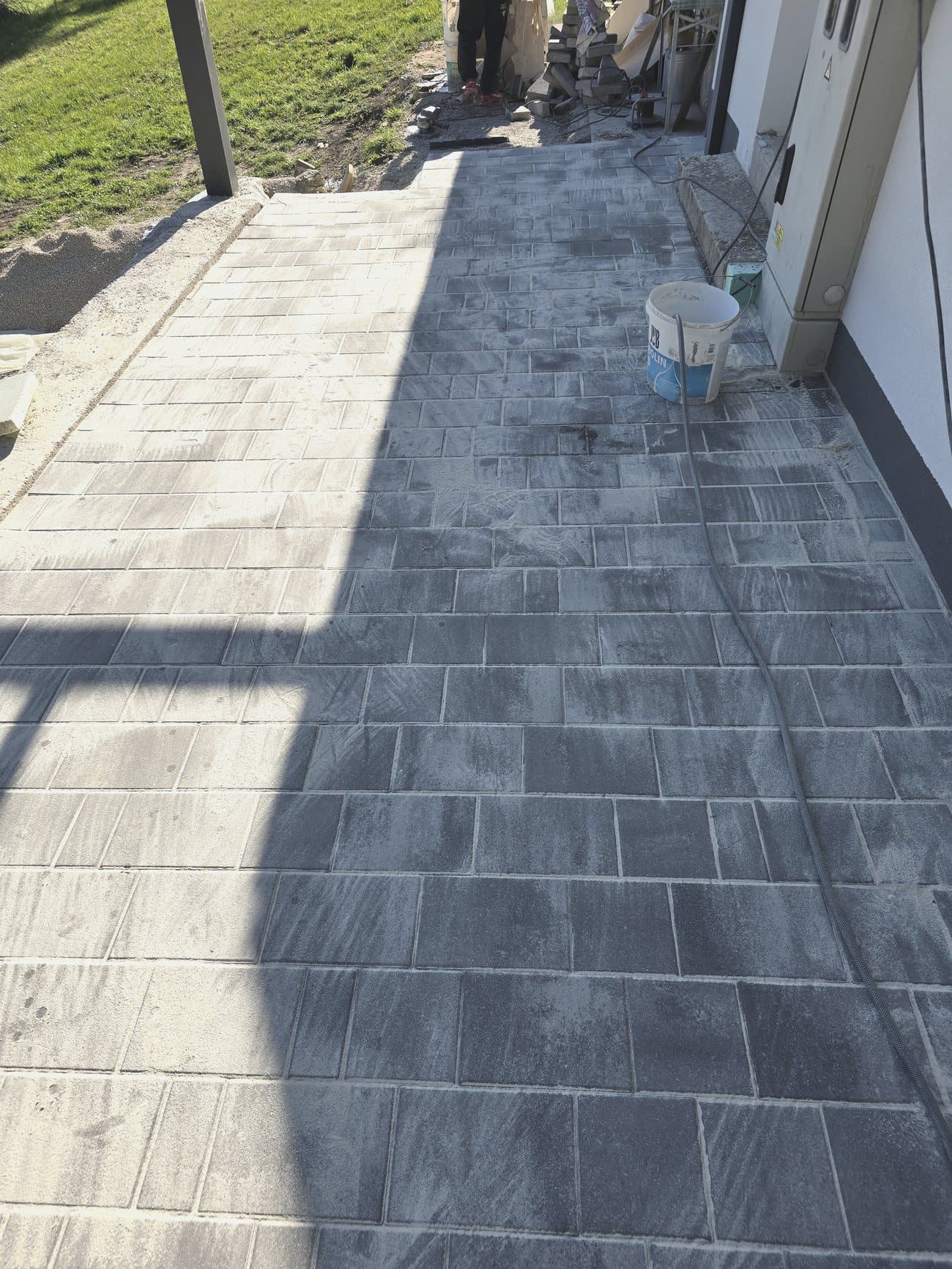 Dokončana tlakovana površina, Tržič 60m²